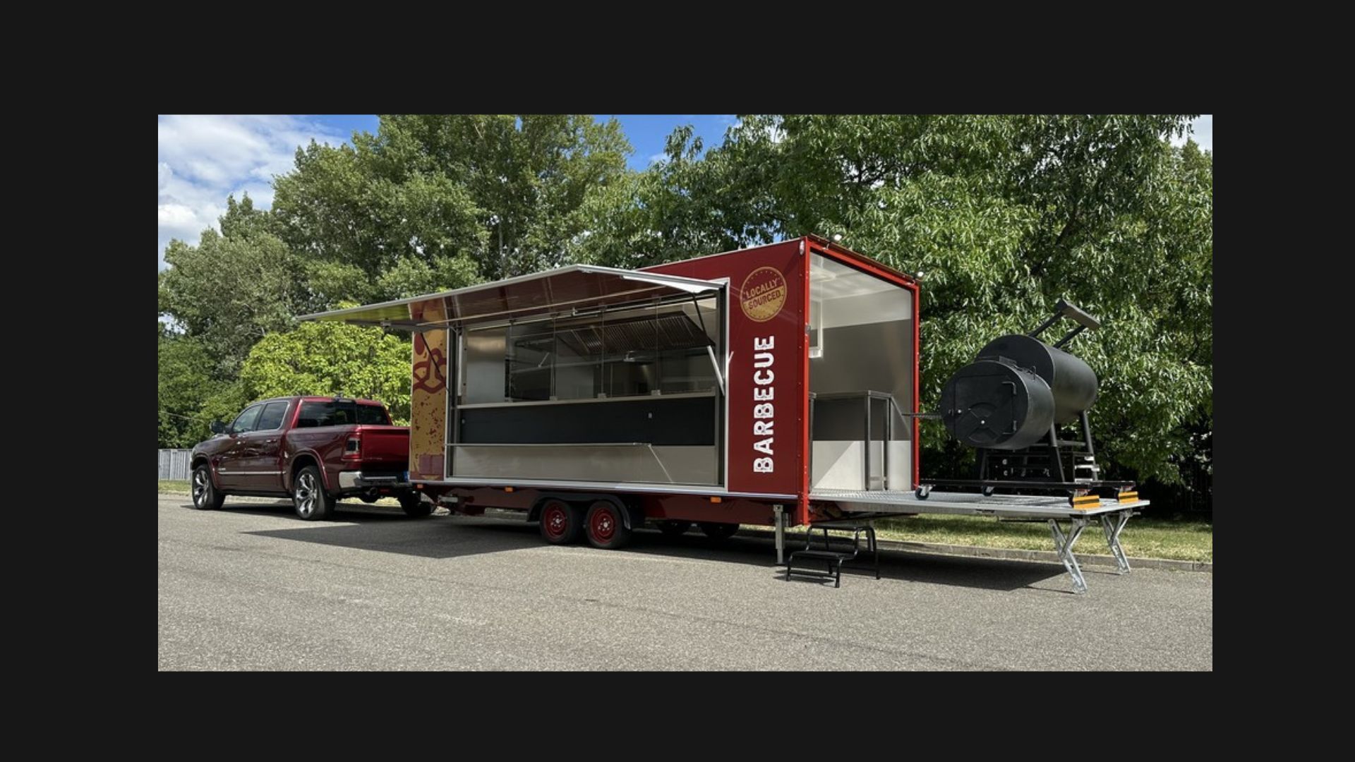 Salesvan büféskocsi