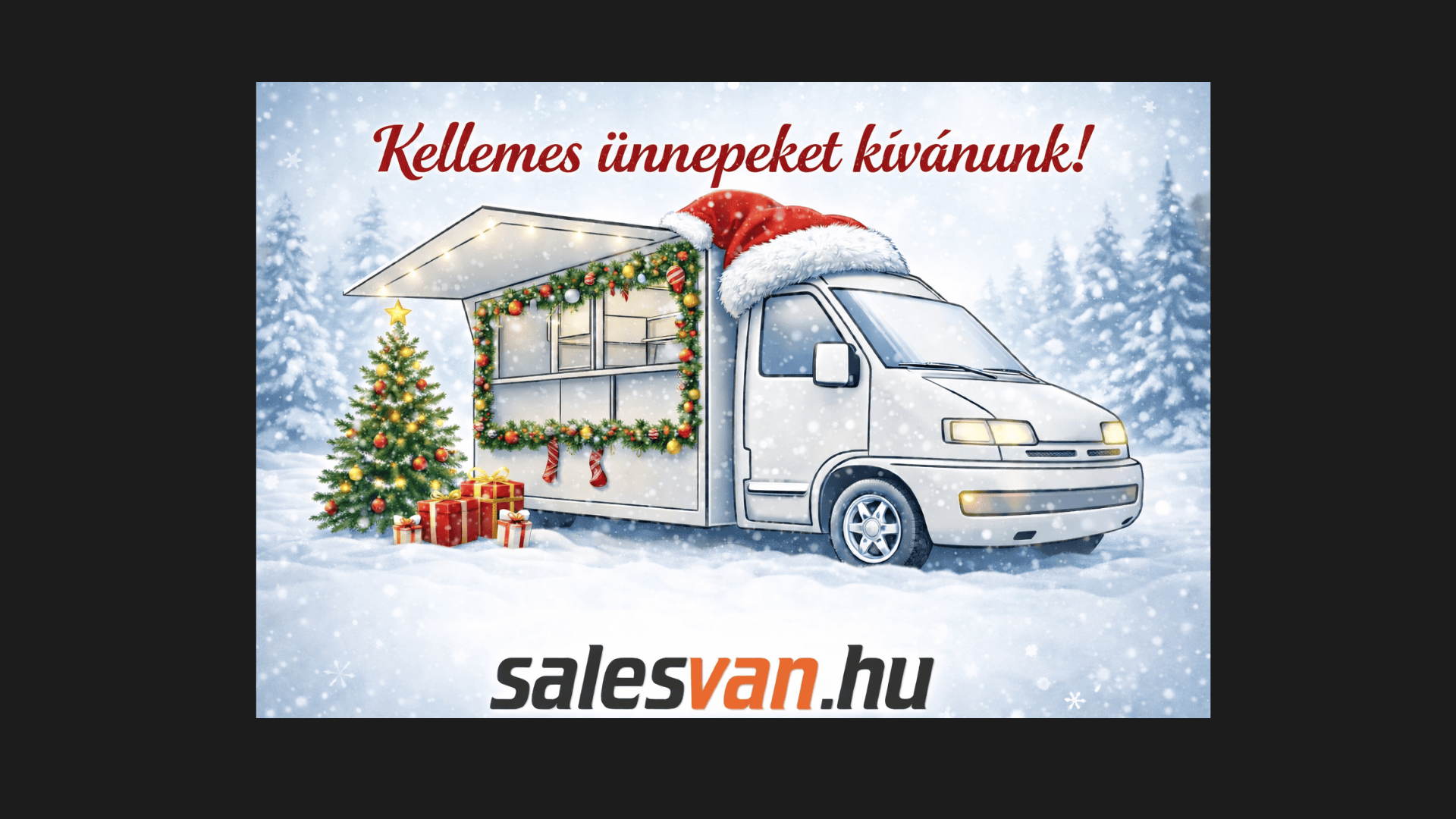 Salesvan büféskocsi
