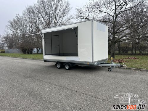 Utánfutó Büfékocsi FoodTruck 4,2m 2,5t