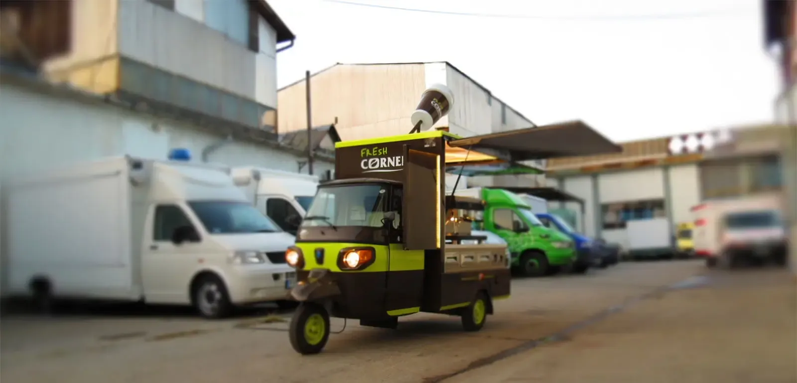 Salesvan büféskocsi